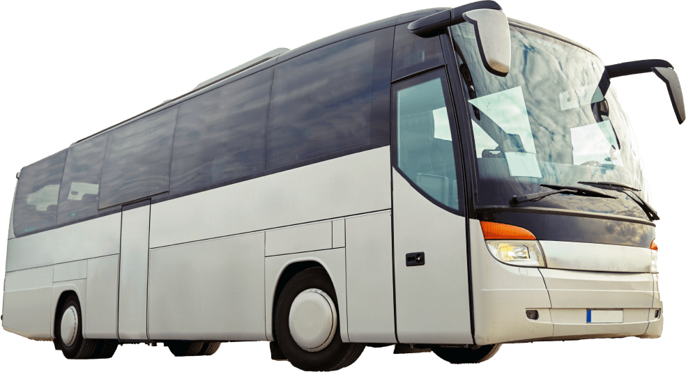 A tour bus