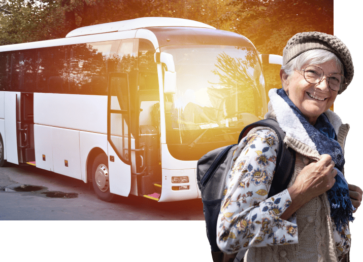 Diamond Tours motorcoach bus