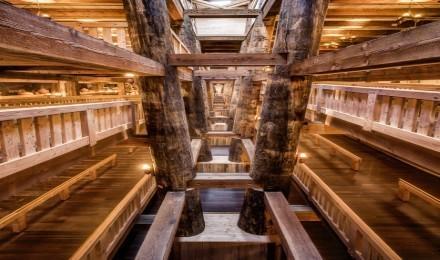 Ark Encounter Exhibit Timbers