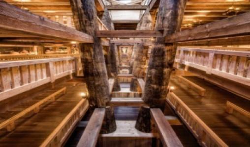 Ark Encounter Exhibit Timbers