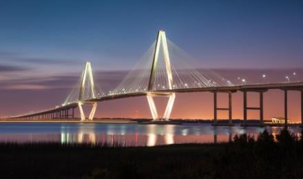 Charleston Harbor Cruise Ravenel Bridge