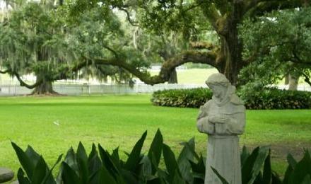 Statue At Destrehan Plantation
