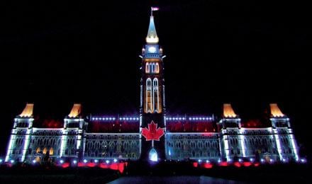 Parliament Hill Night