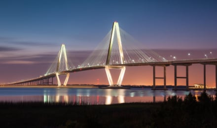 Charleston Harbor Cruise Ravenel Bridge
