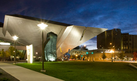 D A M Hamilton Building At Night 2