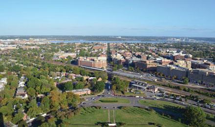 Of Alexandria From The Memorial
