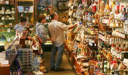 Retail Area With Shoppers Offer Many Delicious K Y Food Items And Beauty Products