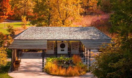 Arboretum Entrance In The Fall