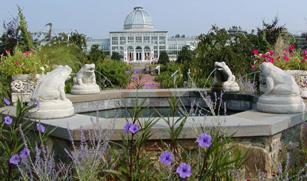 Four Seasons Garden Toward Conservatory