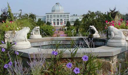 Four Seasons Garden Toward Conservatory