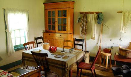 Kitchen In Cabin