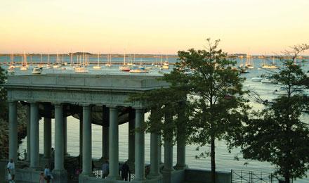 300Dpi Plymouth County Plymouth Plymouth Rock Portico At Dusk 231 K B