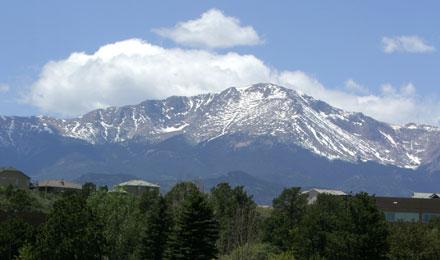 Arena And Pikes Peak