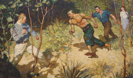 15 N C Wyeth Famous Artist 1 Of M A N Y On Display