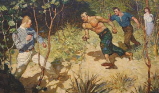 15 N C Wyeth Famous Artist 1 Of M A N Y On Display