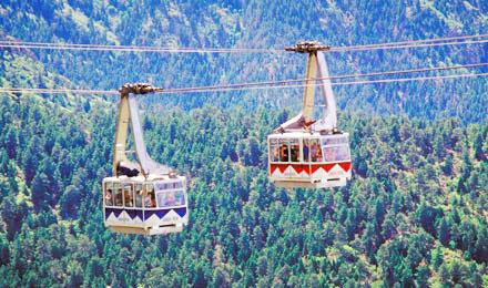 Soar Over Mountins On The Sandia Peak Tramway