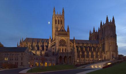 National Cathedral Washington Dc Night