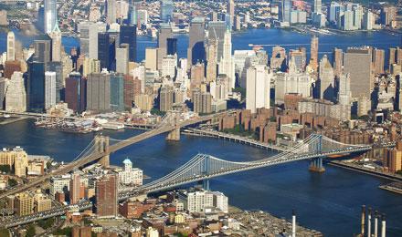 Manhattan And Brooklyn Bridges