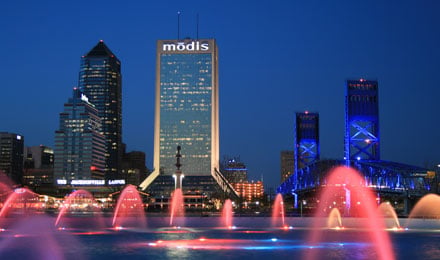 Jacksonville Florida Night