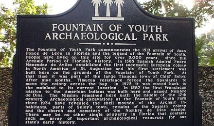 Fountain Of Youth Archaeologigal Park