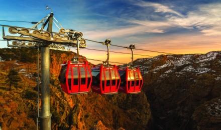Scenic Aerial Tram Ride Across The Royal Gorge