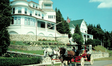 Horse And Buggy Mackinac Island
