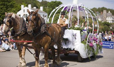 Horse And Carriage Mackinac Island