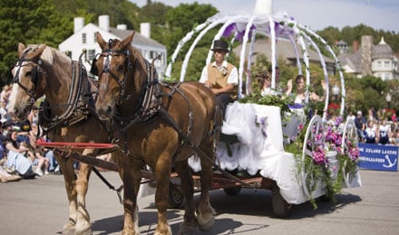 Horse And Carriage Mackinac Island