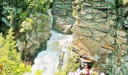 Blue Ride Parkway Waterfall