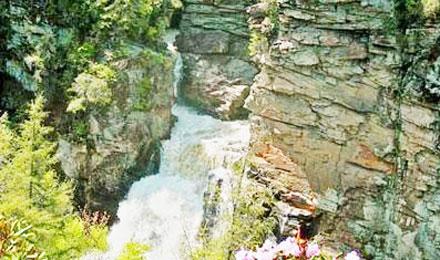 Blue Ride Parkway Waterfall