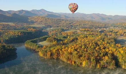 Hot Air Balloon Asheville Nc