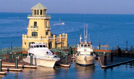 Lighthouse And Yachts