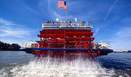 Relaxing Riverboat Cruise On The Mississippi River