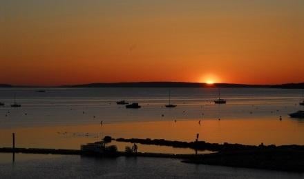 03 Sunset Over Portland Harbor